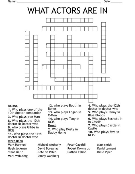 over the top actor crossword|over the top actor clue.